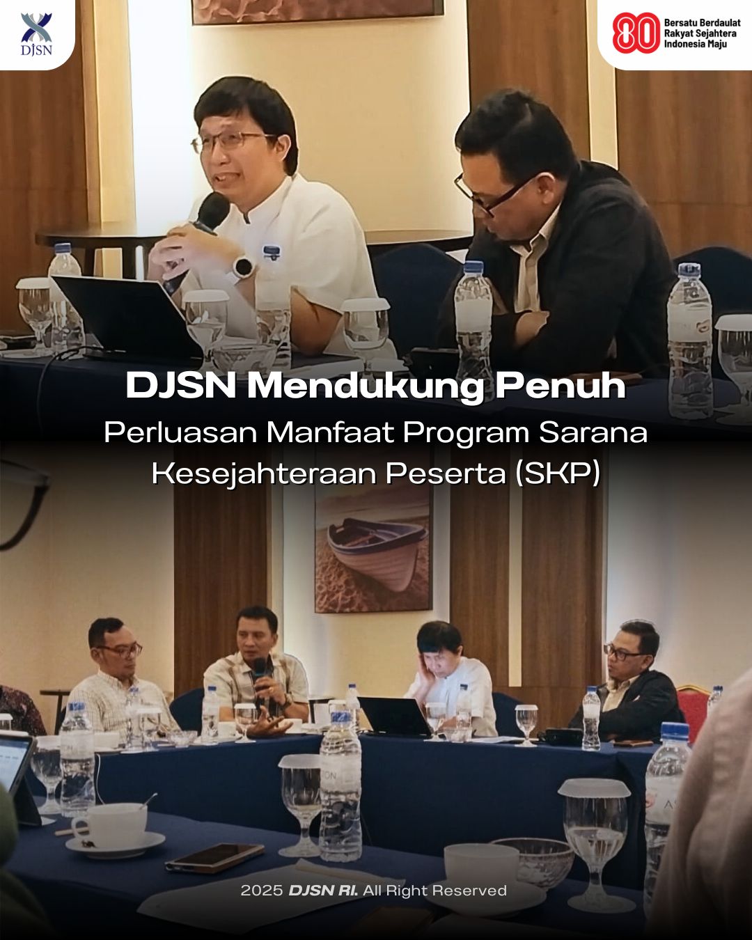 DJSN Mendukung Penuh Perluasan Manfaat Program Sarana Kesejahteraan Peserta (SKP)